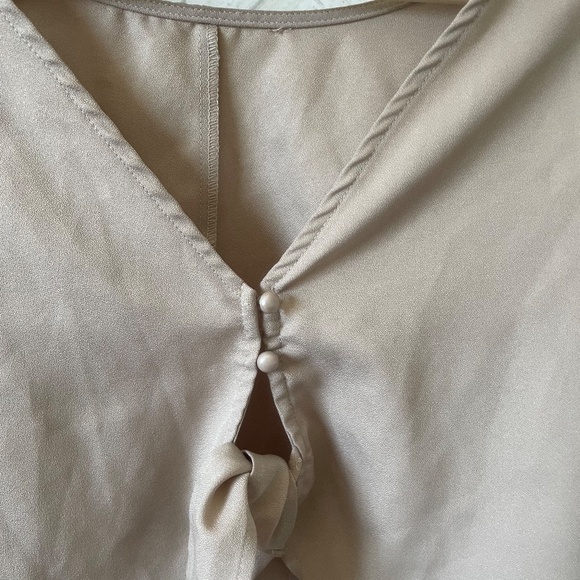 Beige Two-Piece Outfit - Picture 9 of 15